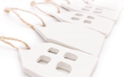 Freebie – Häuschen aus Modelliermasse basteln