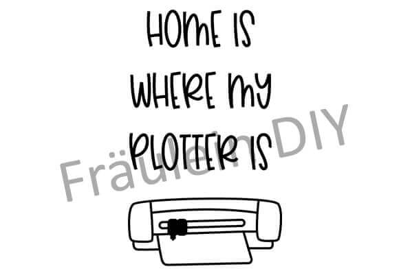 My home with my plotter - Plotterdatei – Bild 2