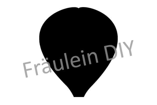 Heißluftballon - Plotterdatei – Bild 2