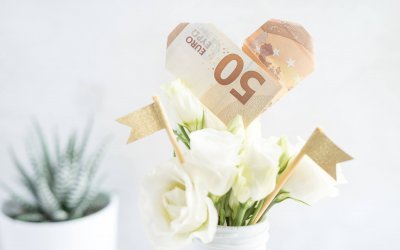 Geldherz falten – einfache Stepanleitung