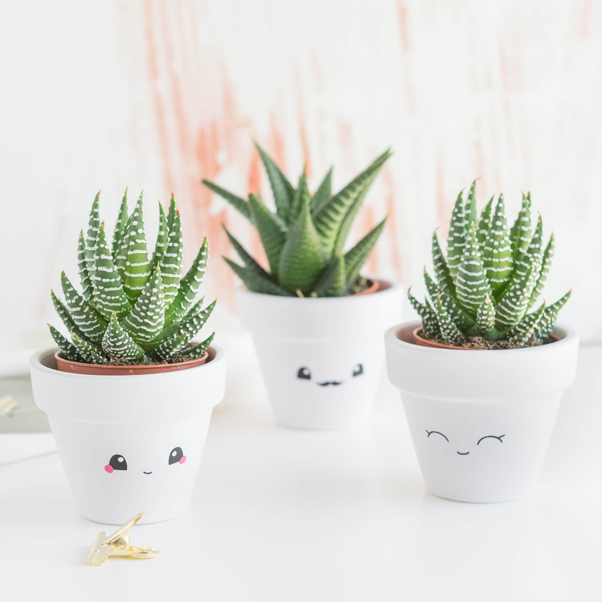 Kawaii Gesicht Set - Plotterdatei