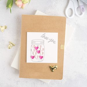 Einmachglas Singleline - Plotterdatei