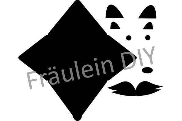 Fuchs Umschlag - Plotterdatei – Bild 2