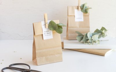 Geschenktüte aufpeppen – inkl. Freebie-Anhänger