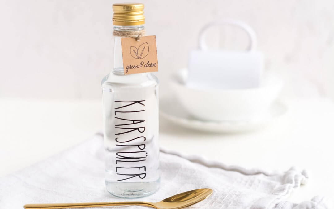 DIY Klarspüler für die Spülmaschine – green & clean