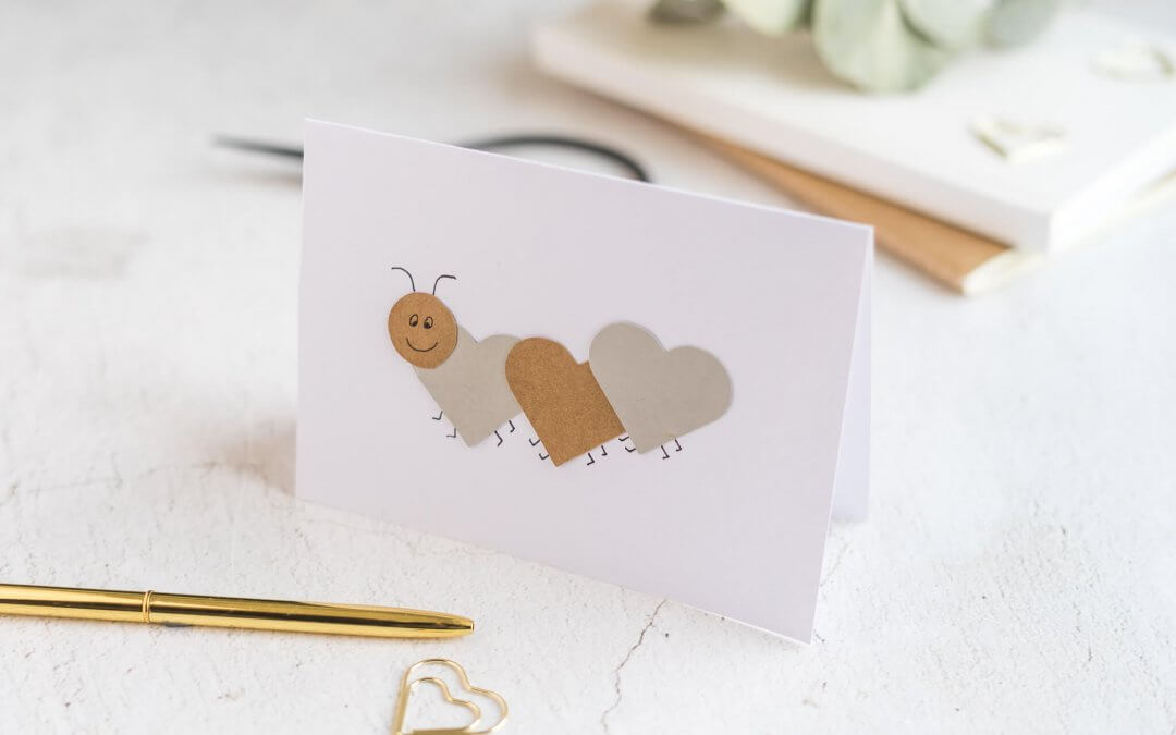 Valentinstagsgeschenke mit Kindern basteln