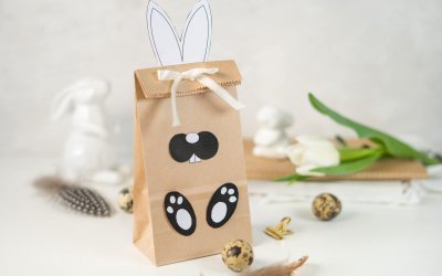 Ostertüte basteln – Geschenkidee inkl. Freebie