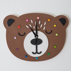 Wanduhr Kinderzimmer - Laserdatei