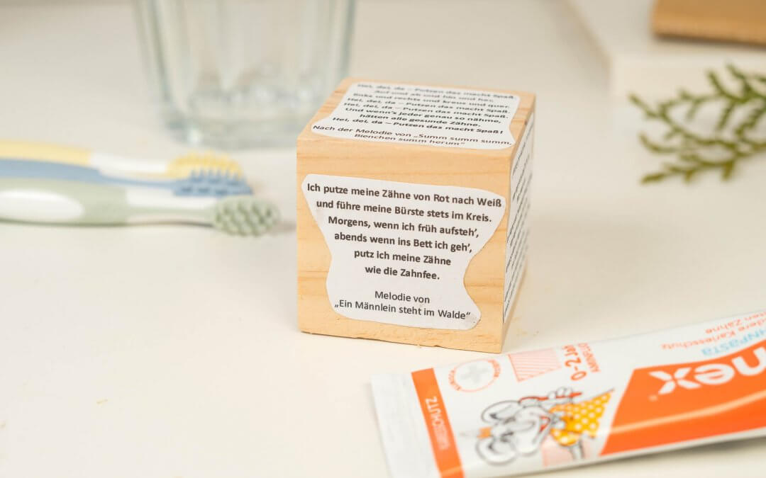 Zahnputzwürfel – easy Zähne putzen mit Kids inkl. Freebie