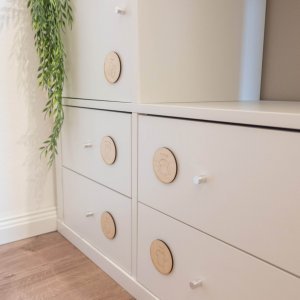 Kleiderschrank Etiketten - Laserdatei