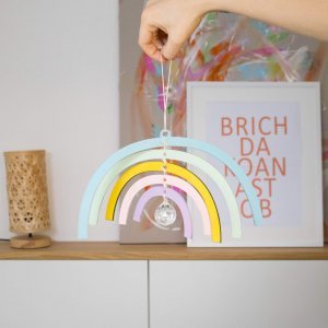 Regenbogen Mobile Suncatcher - Laserdatei