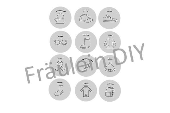 Kleiderschrank Etiketten - Laserdatei – Bild 4