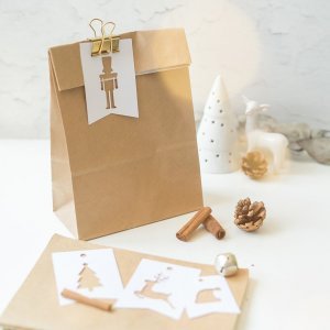 Geschenkanhänger Winter - Plotterdatei