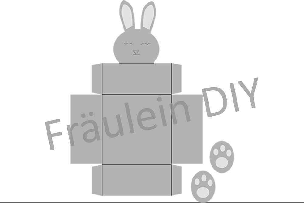 Hasenschachtel Ostern- Plotterdatei – Bild 2