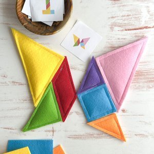 Tangram ab 3 Jahre– zum Ausdrucken